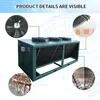 Refrigeration Equipment Unit Condenser Air Cooled Condenser with 3 Fans Motors Air Cooler Condenser